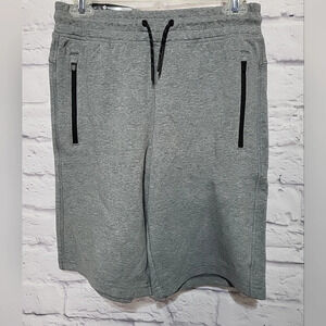 Member's Mark Boy's Elastic Drawstring Waist Active Jogger Shorts‎ (14/16) Gray